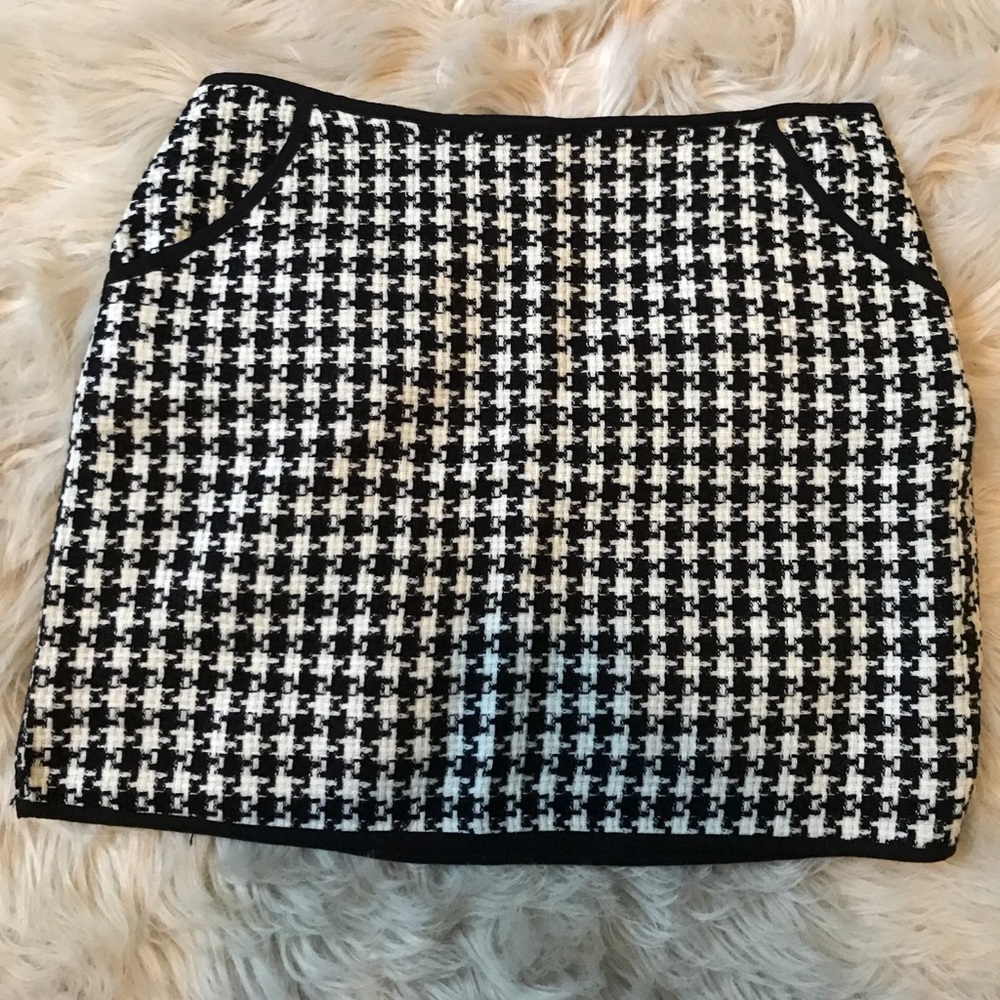 Forever 21 checked mini skirt